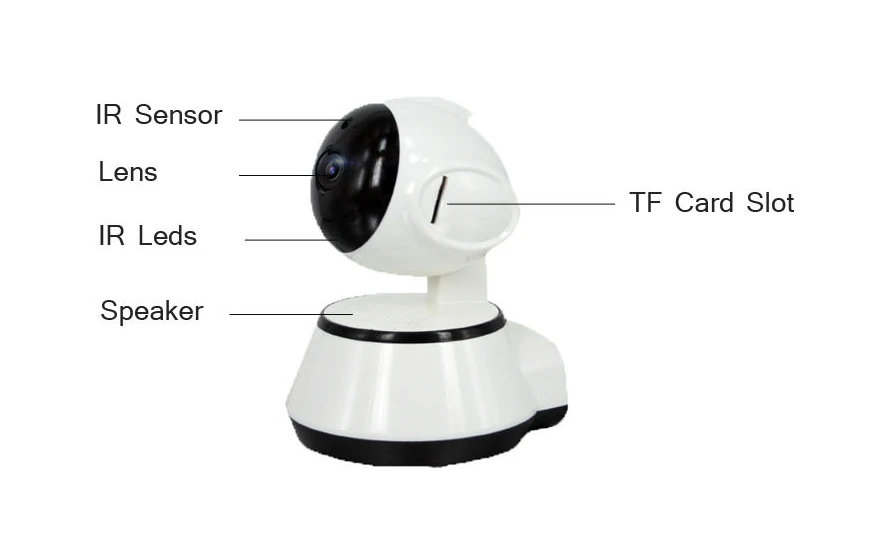 Wireless WIFI 360" camera/monitor with cellphone remote control intelligent network high definition surveillance IP camera
Wireless WIFI 360" camera/monitor with cellphone remote control intelligent network high definition surveillance IP camera