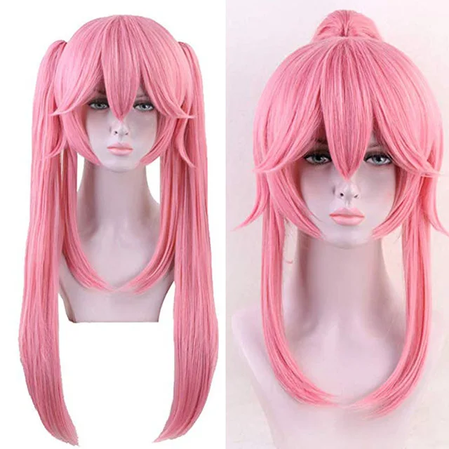 Anime FGO Cosplay Servant Caster Tamamo no Mae Pink Synthetic Hair With Chip Ponytails for Adult Fate Grand Order + Wig Cap
Anime FGO Cosplay Servant Caster Tamamo no Mae Pink Synthetic Hair With Chip Ponytails for Adult Fate Grand Order + Wig Cap