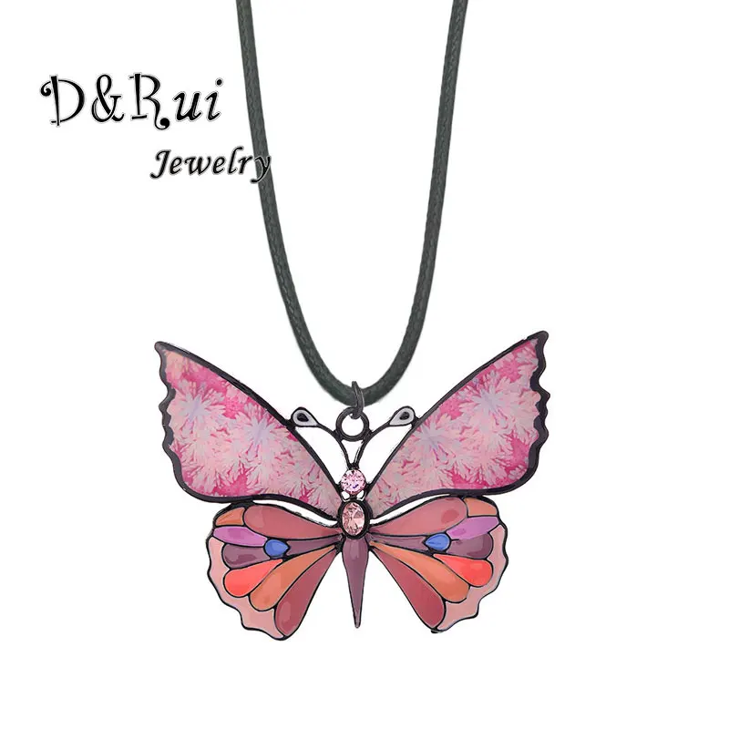 Colorful Enamel Butterfly Necklace Women Alloy Fashion Long Rope Chain Lovely Animal Pendant Girls Clothes Accessories Jewelry
Colorful Enamel Butterfly Necklace Women Alloy Fashion Long Rope Chain Lovely Animal Pendant Girls Clothes Accessories Jewelry
