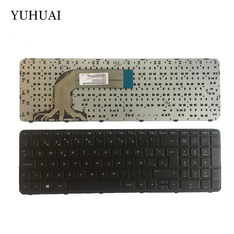 Spanish Keyboard for HP Pavilion 17 17E 17N 17-N 17-E R68 AER68U00210 710407-001 720670-251 725365-251 SP Black with frame
Spanish Keyboard for HP Pavilion 17 17E 17N 17-N 17-E R68 AER68U00210 710407-001 720670-251 725365-251 SP Black with frame