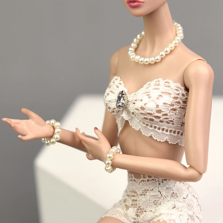 Pearl Bead Bracelet Necklace Doll Accessories DIY Cosplay For Baby Toy 1/6 Xinyi Barbie FR Doll Gift Xmas
Pearl Bead Bracelet Necklace Doll Accessories DIY Cosplay For Baby Toy 1/6 Xinyi Barbie FR Doll Gift Xmas