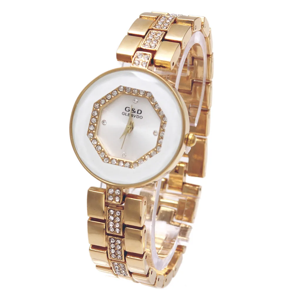 2017 New Luxury G&D Women Quartz Wristwatch Lady's Bracelet Watches Multicolor Stainless Steel Strap Relojes Mujer Fashion Gift
2017 New Luxury G&D Women Quartz Wristwatch Lady's Bracelet Watches Multicolor Stainless Steel Strap Relojes Mujer Fashion Gift