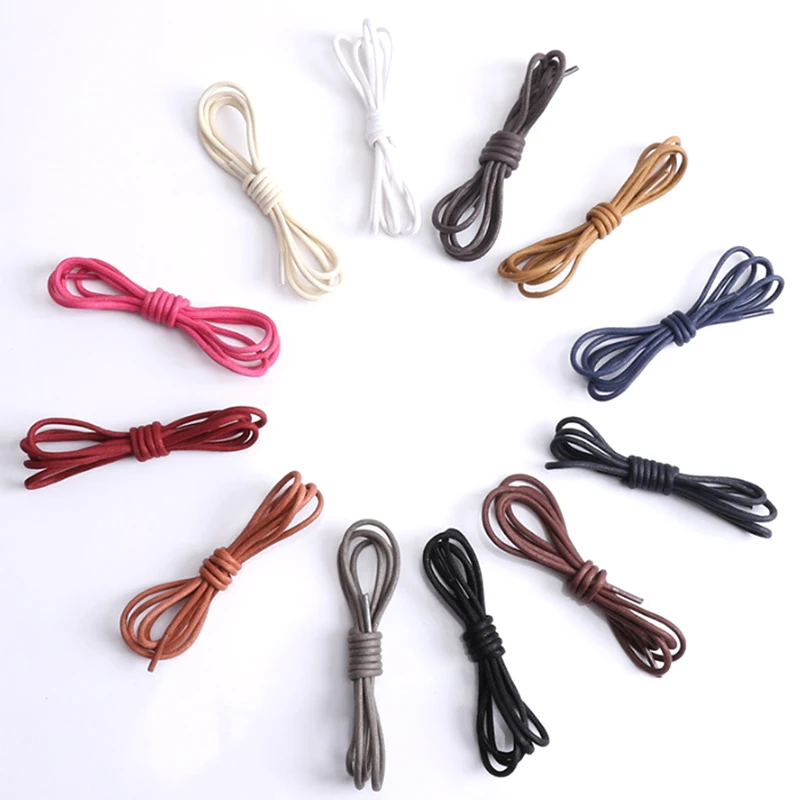 1Pair Round Waxed Coloured Shoelaces Elastic Leather Shoes Strings Boot Sport Shoe Laces Cord 3mm
1Pair Round Waxed Coloured Shoelaces Elastic Leather Shoes Strings Boot Sport Shoe Laces Cord 3mm