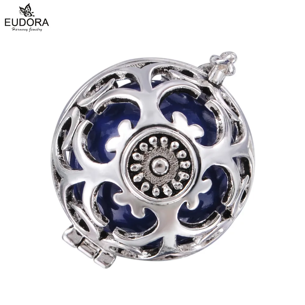 Eudora Mum Necklaces 18mm Harmony Bola Pendant Copper Metal Cage Angel Caller Musical Ball Pregnancy Belly Necklace Gift H002
Eudora Mum Necklaces 18mm Harmony Bola Pendant Copper Metal Cage Angel Caller Musical Ball Pregnancy Belly Necklace Gift H002