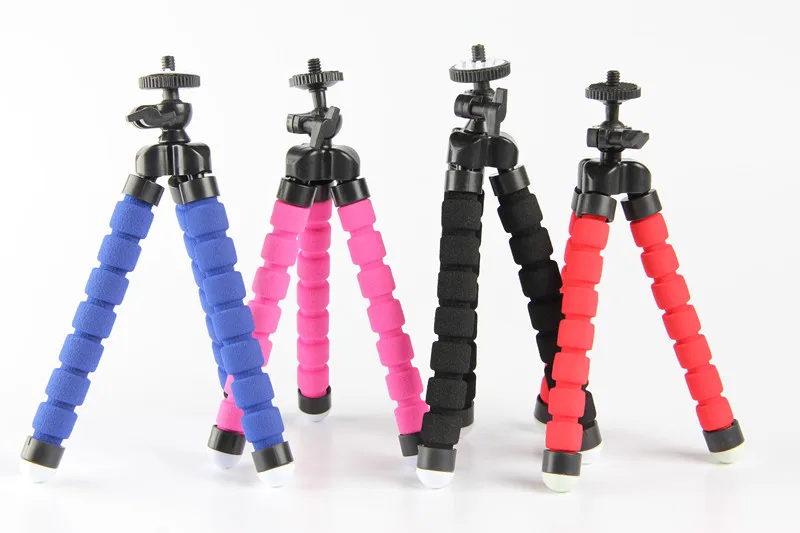 10pcs Red Black Blue Flexible Mini Tripod Portable Octopus Stand Mount Bracket Holder Monopod For Mobile Phones Camera Camcorder
10pcs Red Black Blue Flexible Mini Tripod Portable Octopus Stand Mount Bracket Holder Monopod For Mobile Phones Camera Camcorder