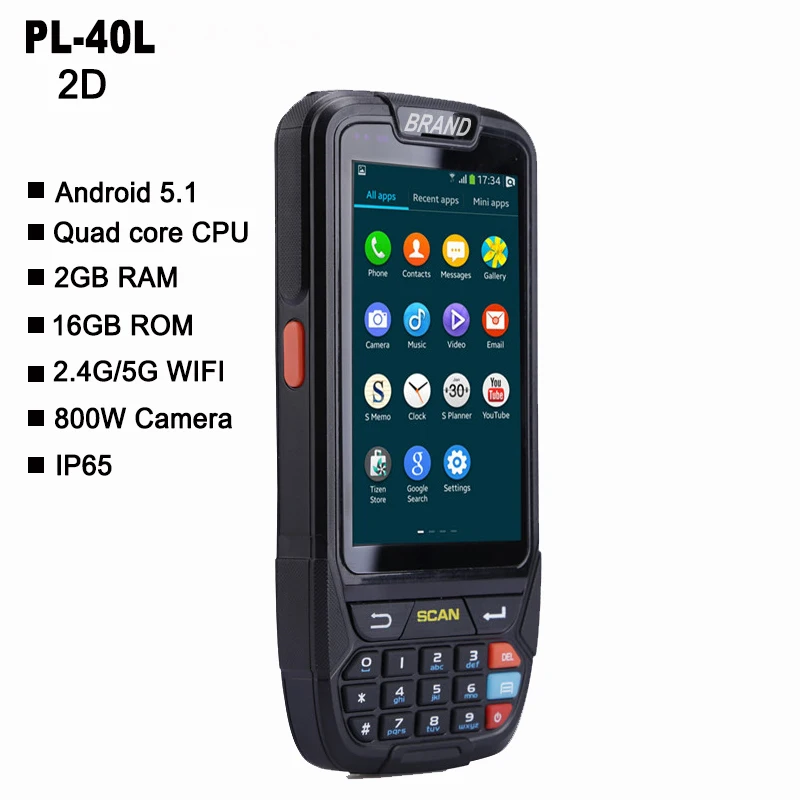 Фото PL-40L Портативный Android беспроводной передачи данных верхняя крышка качество 2d