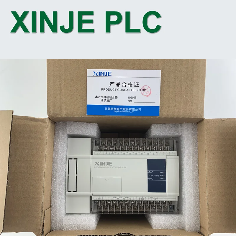XINJE XC3-24R-E, модуль контроллера PLC серии XC3, есть в наличии, быстрая доставка
XINJE XC3-24R-E, модуль контроллера PLC серии XC3, есть в наличии, быстрая доставка
