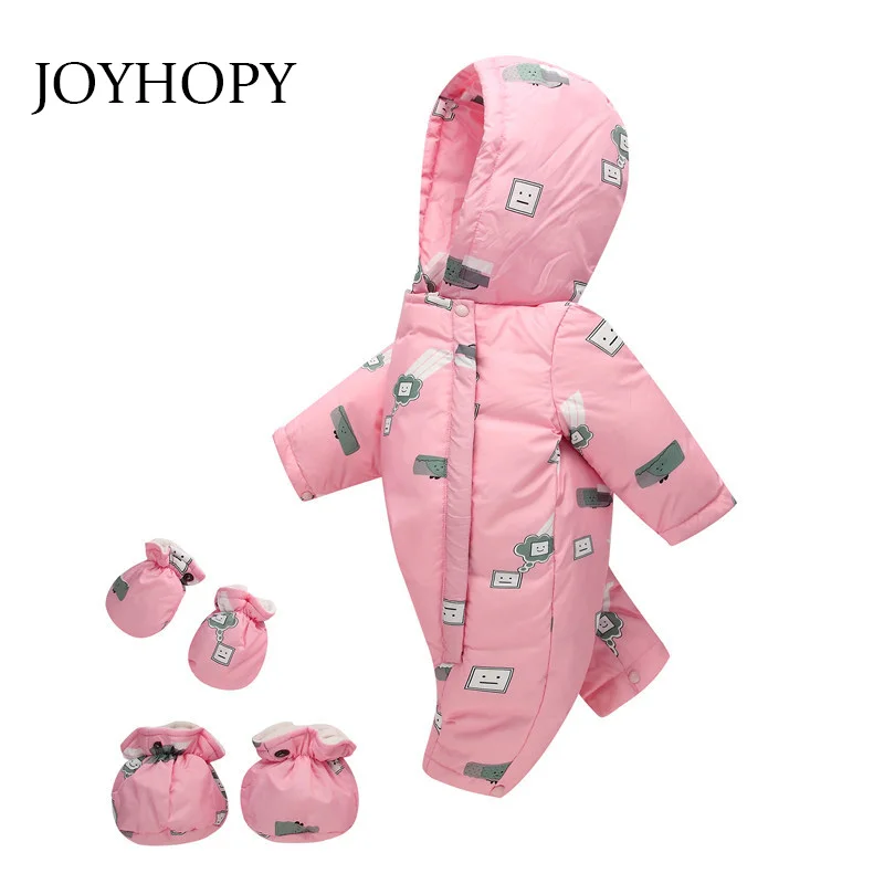 New Winter Baby Romper Duck Down Printed Hooded Infant Jumpsuit SnowsuitThicken Outerwear Newborn Baby Boy Girl Clothes
New Winter Baby Romper Duck Down Printed Hooded Infant Jumpsuit SnowsuitThicken Outerwear Newborn Baby Boy Girl Clothes
