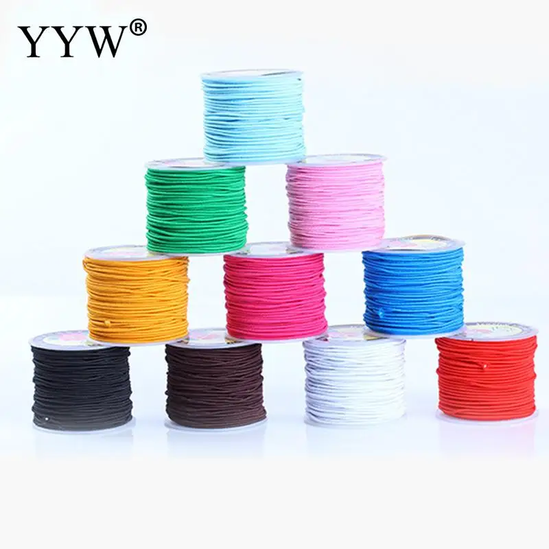 1mm 2pcs/Lot Preciosa Thread Cord Nylon String Nylon Elastic Cord With Plastic Spool Reel Bobbin Elastic More Colors For Choice
1mm 2pcs/Lot Preciosa Thread Cord Nylon String Nylon Elastic Cord With Plastic Spool Reel Bobbin Elastic More Colors For Choice