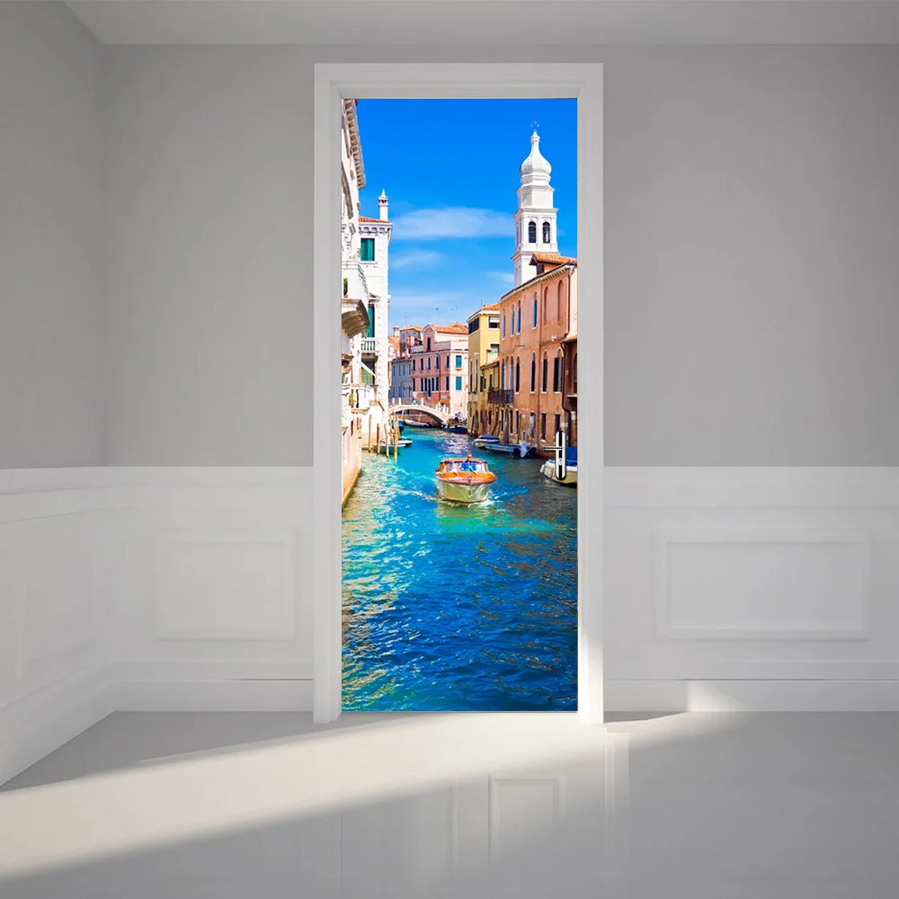 Venice Street Wall Surface Wall Door Sticker Dorm Living Room Shop Office Home Cafe Hotel Decoration
Venice Street Wall Surface Wall Door Sticker Dorm Living Room Shop Office Home Cafe Hotel Decoration