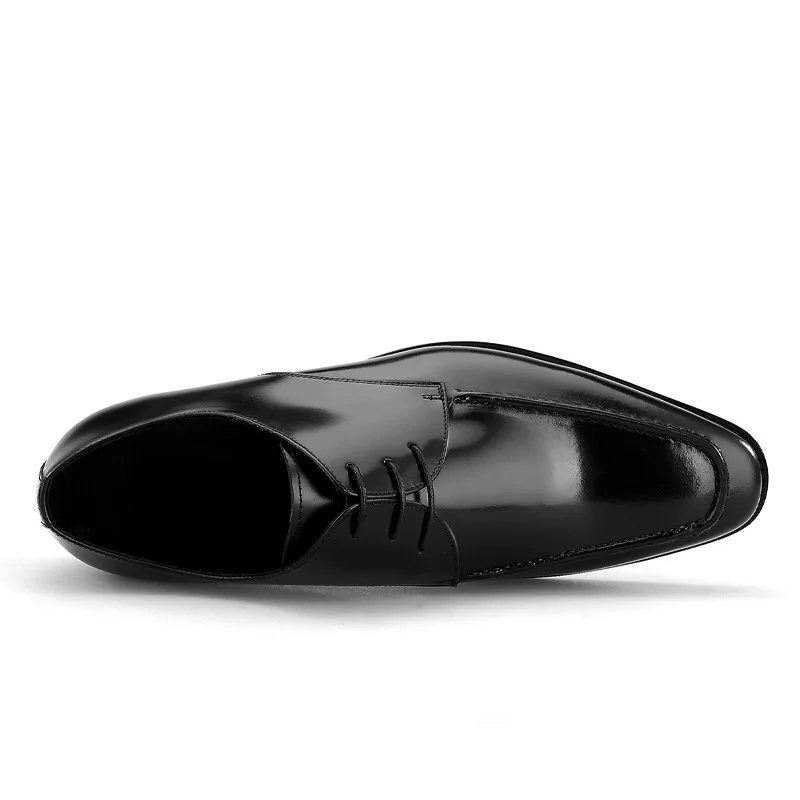 Men Business Formal Shoes High Quality Leather Lace Up Breathable Dress Shoes Handmade Classic Male Wedding Footwear Black 38-44
Men Business Formal Shoes High Quality Leather Lace Up Breathable Dress Shoes Handmade Classic Male Wedding Footwear Black 38-44