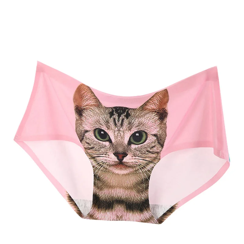 Sexy Women Panties Cat Print Underwear Female Quick Dry Mid Waist Seamless Girl Briefs Lingerie Intimates Underpants Calcinha
Sexy Women Panties Cat Print Underwear Female Quick Dry Mid Waist Seamless Girl Briefs Lingerie Intimates Underpants Calcinha
