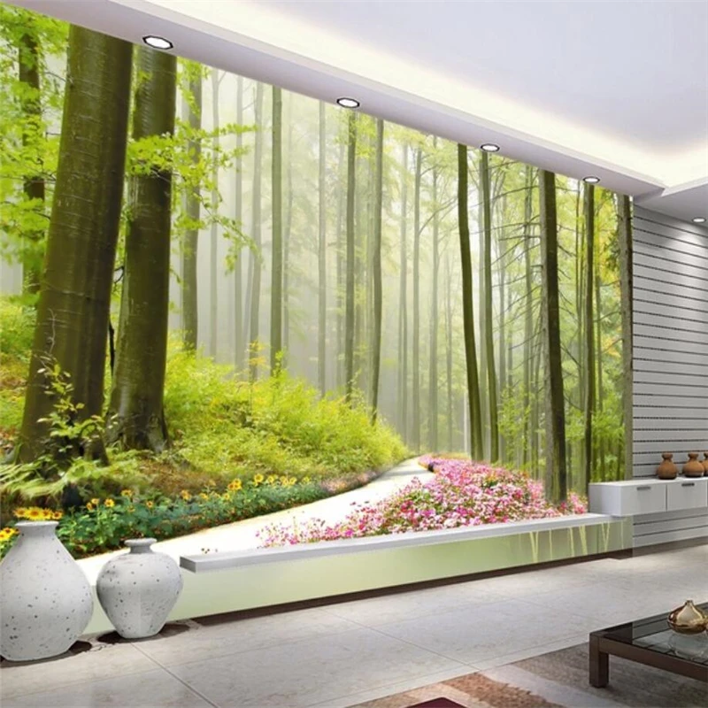 beibehang Wallpaper mural custom living room bedroom HD forest landscape mural TV background wall home decoration painting
beibehang Wallpaper mural custom living room bedroom HD forest landscape mural TV background wall home decoration painting