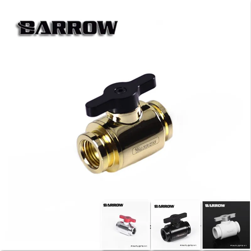 TLQFS-V1 Barrow Mini Valve With Aluminium Handle double inner thread double female part for water cooling computer.
TLQFS-V1 Barrow Mini Valve With Aluminium Handle double inner thread double female part for water cooling computer.