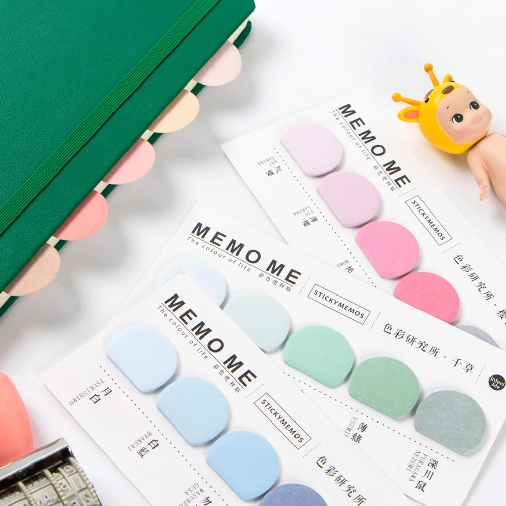 Round Shape Various Colorful Self-Adhesive N Times Memo Pad Sticky Notes Bookmark School Office Stationery Supply
Round Shape Various Colorful Self-Adhesive N Times Memo Pad Sticky Notes Bookmark School Office Stationery Supply