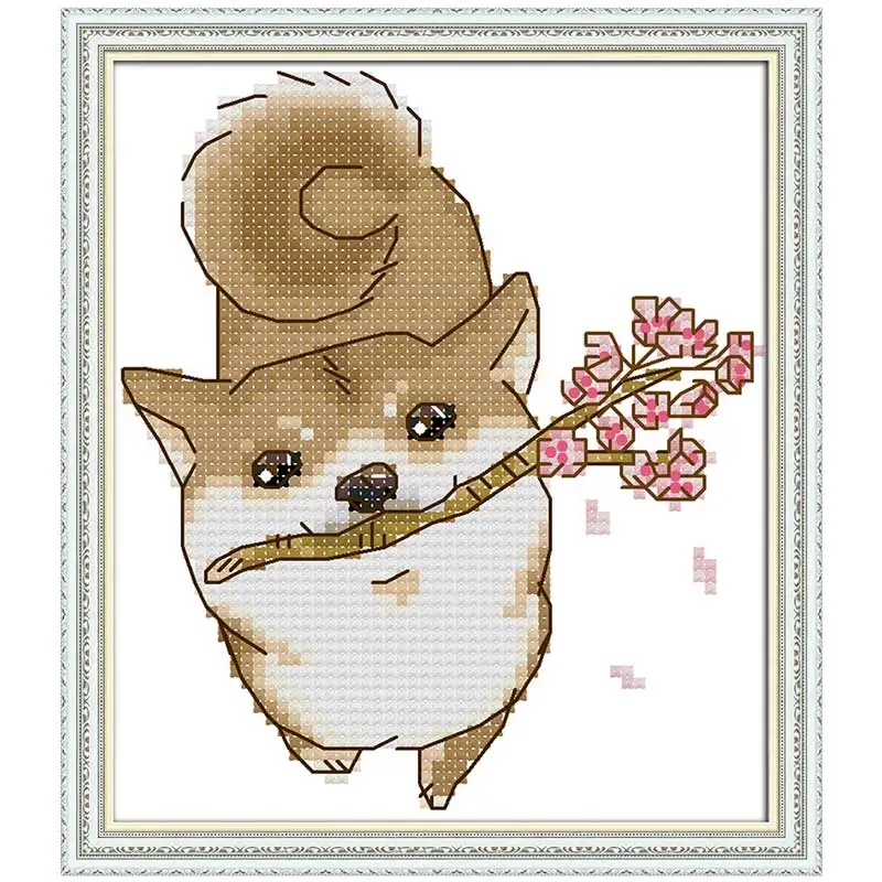 The dog patterns counted Cross Stitch 11CT 14CT Cross Stitch Set Wholesale DIY animals Cross-stitch Kit Embroidery Needlework
The dog patterns counted Cross Stitch 11CT 14CT Cross Stitch Set Wholesale DIY animals Cross-stitch Kit Embroidery Needlework