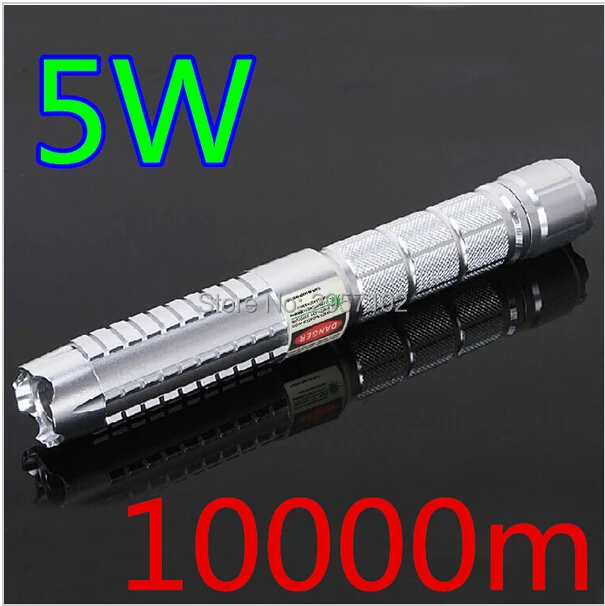 

AAA High Power Military 100W 100000m 532nm Green Laser Pointers Flashlight Light Burning Beam Match Burn Cigarettes Hunting