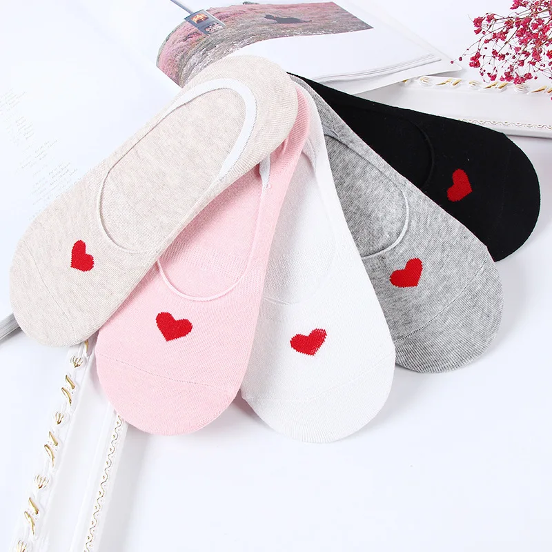 Women's Socks Summer New 5 Pairs Shallow Mouth boat Socks ladies Korean love invisible Socks 200 needles Cotton Socks
Women's Socks Summer New 5 Pairs Shallow Mouth boat Socks ladies Korean love invisible Socks 200 needles Cotton Socks