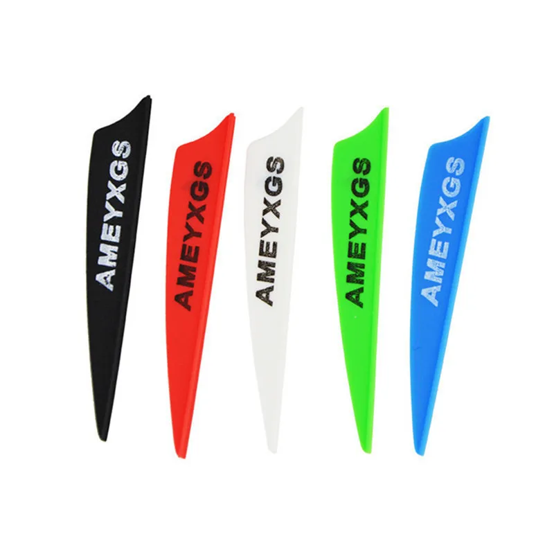 100pcs 2/3/4inch Arrow Fletches Rubber Feather Shield-shape Colorful Vanes For Outdoor Hunting Shooting Archery Accessories
100pcs 2/3/4inch Arrow Fletches Rubber Feather Shield-shape Colorful Vanes For Outdoor Hunting Shooting Archery Accessories