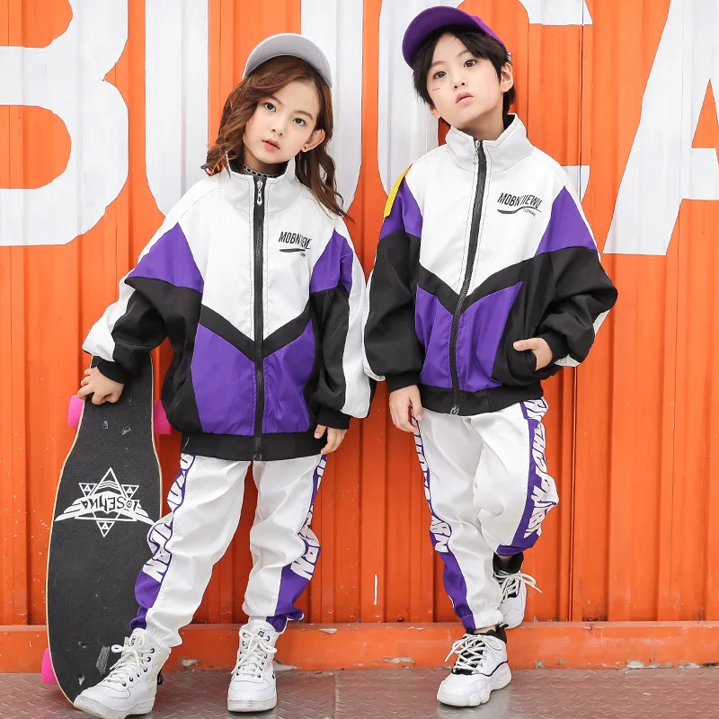 Kids Hip Hop Costume Ballroom Dance Clothes for Girls Dancing Jacket Jogger Pants Jazz Party Performance Shows Stage Costume
Kids Hip Hop Costume Ballroom Dance Clothes for Girls Dancing Jacket Jogger Pants Jazz Party Performance Shows Stage Costume