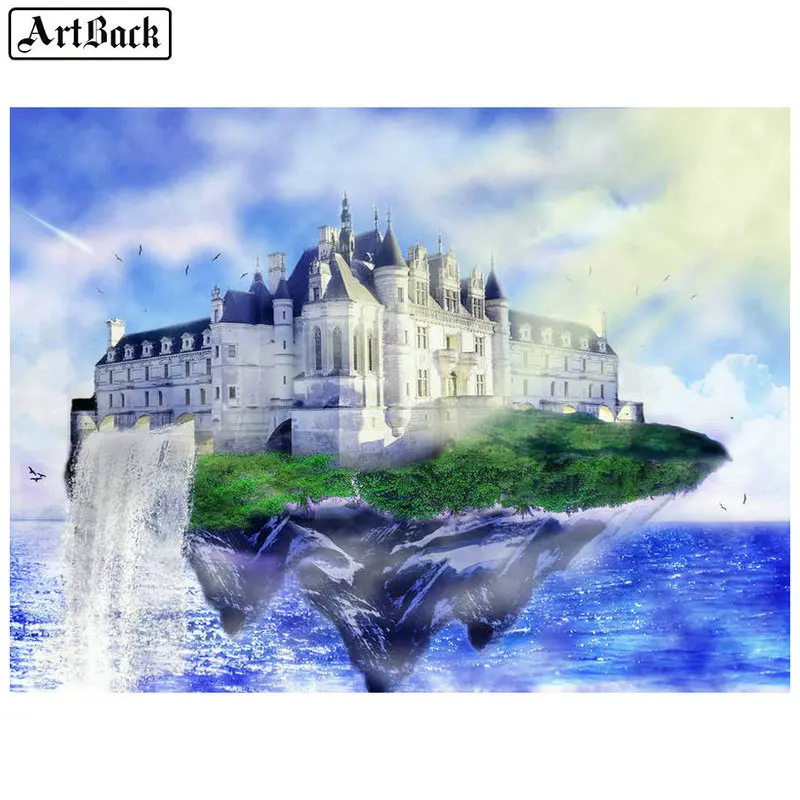 NEW 5d diamond painting sky castle landscape purple full square / round drill diamond embroidery handicraft home decoration
NEW 5d diamond painting sky castle landscape purple full square / round drill diamond embroidery handicraft home decoration