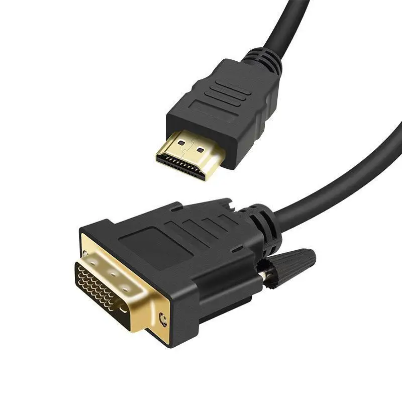 1 5 м HDMI к DVI24 + дисплей линия HD ТВ передача адаптер с аудио кабелем папа мужчине 1080p