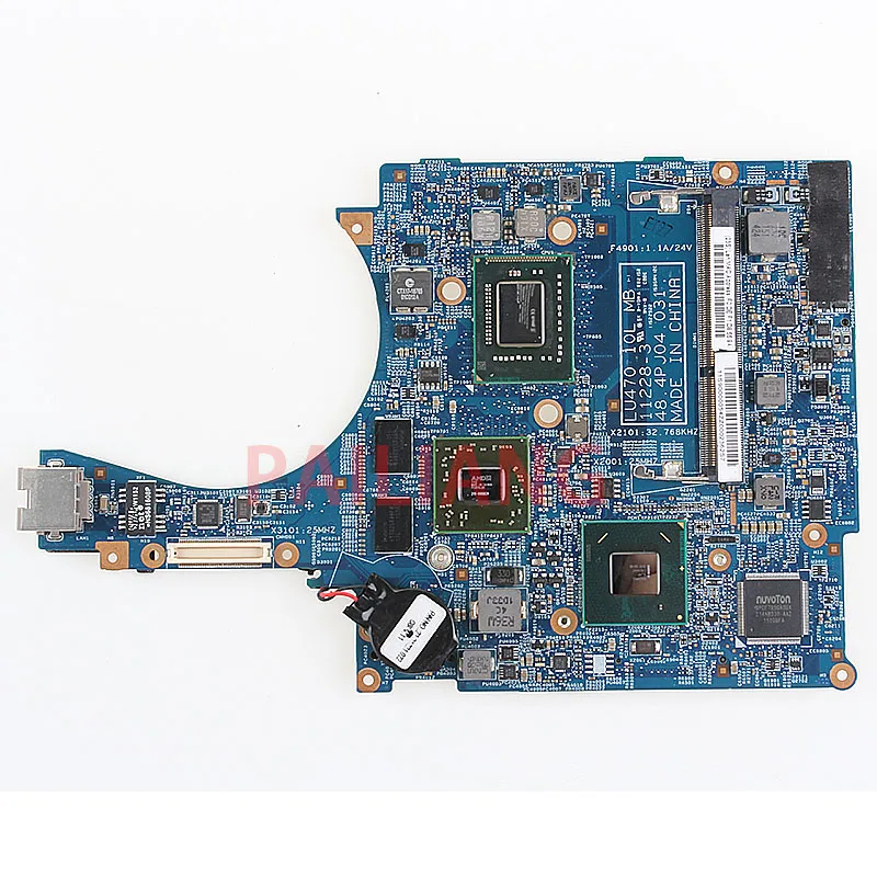 Материнская плата PAILIANG для ноутбука Lenovo U400, материнская плата I5-2450M HM6470M 48, 4pj04. 031, тестированная DDR3
Материнская плата PAILIANG для ноутбука Lenovo U400, материнская плата I5-2450M HM6470M 48, 4pj04. 031, тестированная DDR3