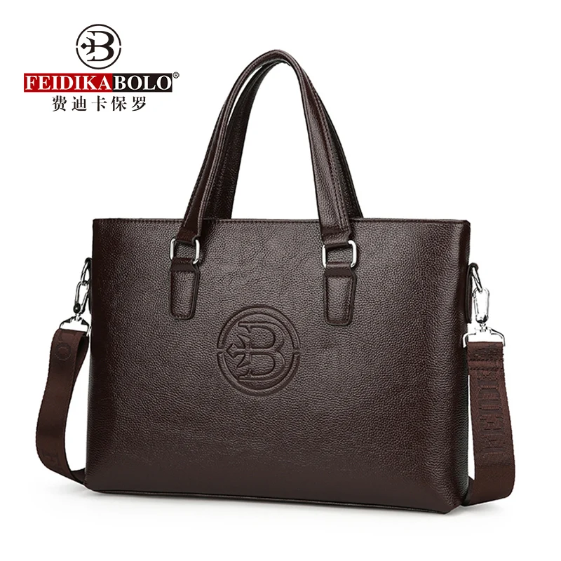 FEIDIKABOLO, классический дизайн, кожаный портфель большого размера, Мужская Повседневная деловая сумка, портфель для офиса, сумка для ноутбука, maletin
FEIDIKABOLO, классический дизайн, кожаный портфель большого размера, Мужская Повседневная деловая сумка, портфель для офиса, сумка для ноутбука, maletin