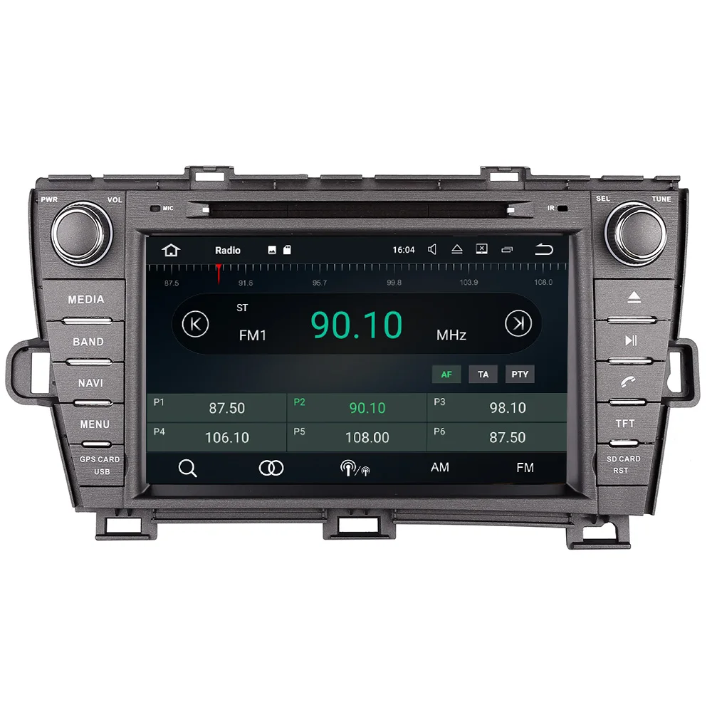 8 дюймов Android10 автомобильный DVD для Toyota Prius dvd левая рука правая радио 4G МОДЕМ WIFI prius