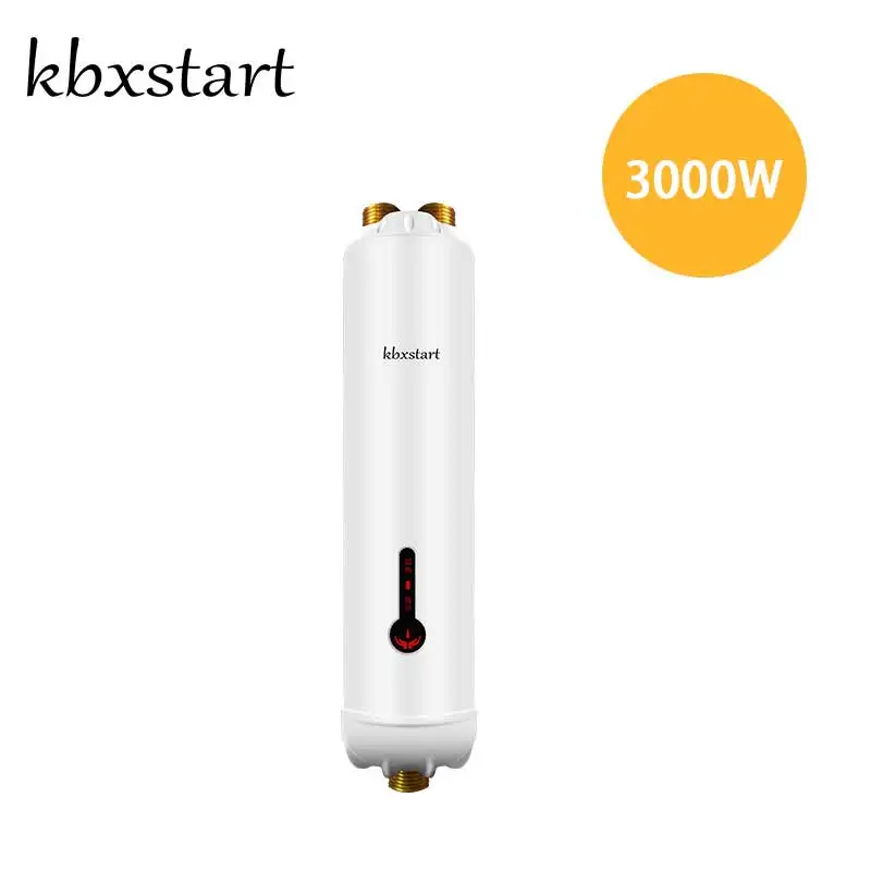 Kbxstart Home Kitchen Bathroom Cold Hot Water Heater Fast Heating Calentador Electrico 3000W Mini Boiler Aquecedor De Agua 220V
Kbxstart Home Kitchen Bathroom Cold Hot Water Heater Fast Heating Calentador Electrico 3000W Mini Boiler Aquecedor De Agua 220V
