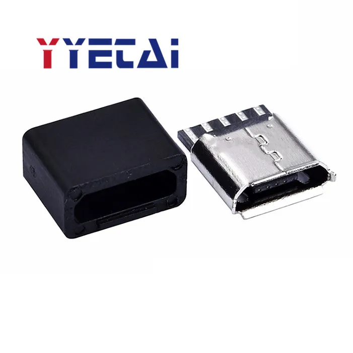 20 шт. MICRO USB Женский паяльный провод с Черной Оболочкой 5P склеивающий провод DD 
20 шт. MICRO USB Женский паяльный провод с Черной Оболочкой 5P склеивающий провод DD