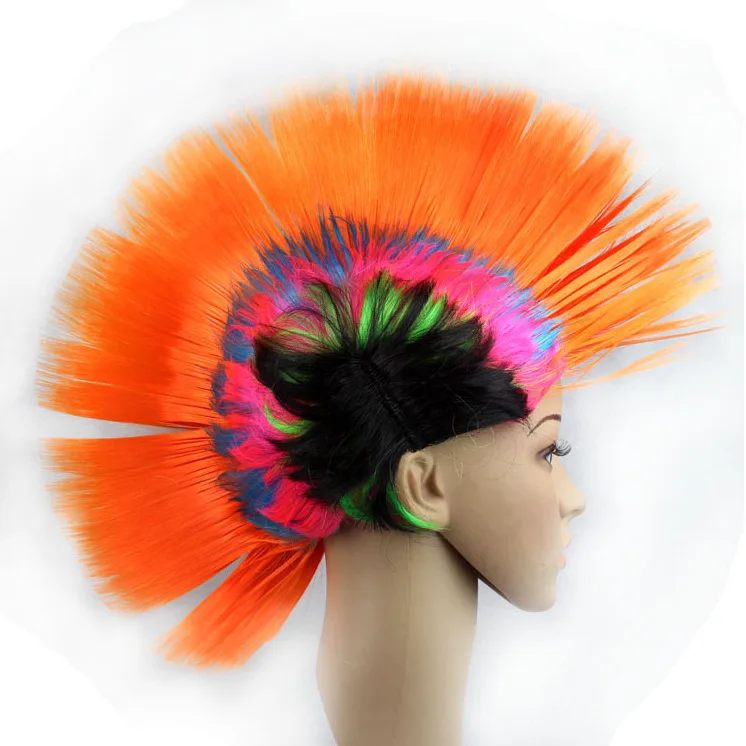 Soccer Fan Football Fans Match Festival Wig Fancy Dress Ball Headwear Mohawk Halloween Comb Hair Bar Funny Performance Prop
Soccer Fan Football Fans Match Festival Wig Fancy Dress Ball Headwear Mohawk Halloween Comb Hair Bar Funny Performance Prop
