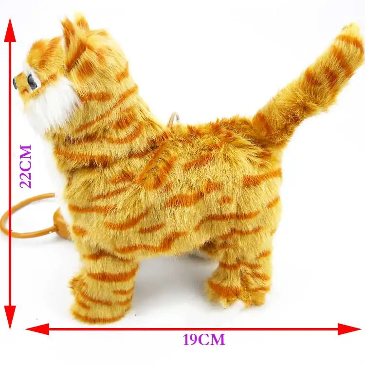 Electronic Robot Cat Toy Electronic Plush Pet Toy Singing Songs Walk Mew Leash Kitten Toys For Children Birthday Gifts
Electronic Robot Cat Toy Electronic Plush Pet Toy Singing Songs Walk Mew Leash Kitten Toys For Children Birthday Gifts