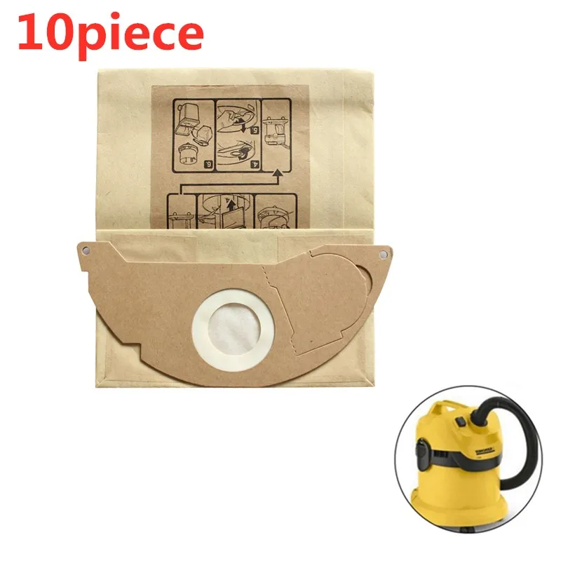 10pcs Vacuum Cleaner Dust Filter Paper Bag for KARCHER WD2250 2200 2210 2240 A2000 2003 2004 2014 2024 2054 2064 2074 MV2
10pcs Vacuum Cleaner Dust Filter Paper Bag for KARCHER WD2250 2200 2210 2240 A2000 2003 2004 2014 2024 2054 2064 2074 MV2