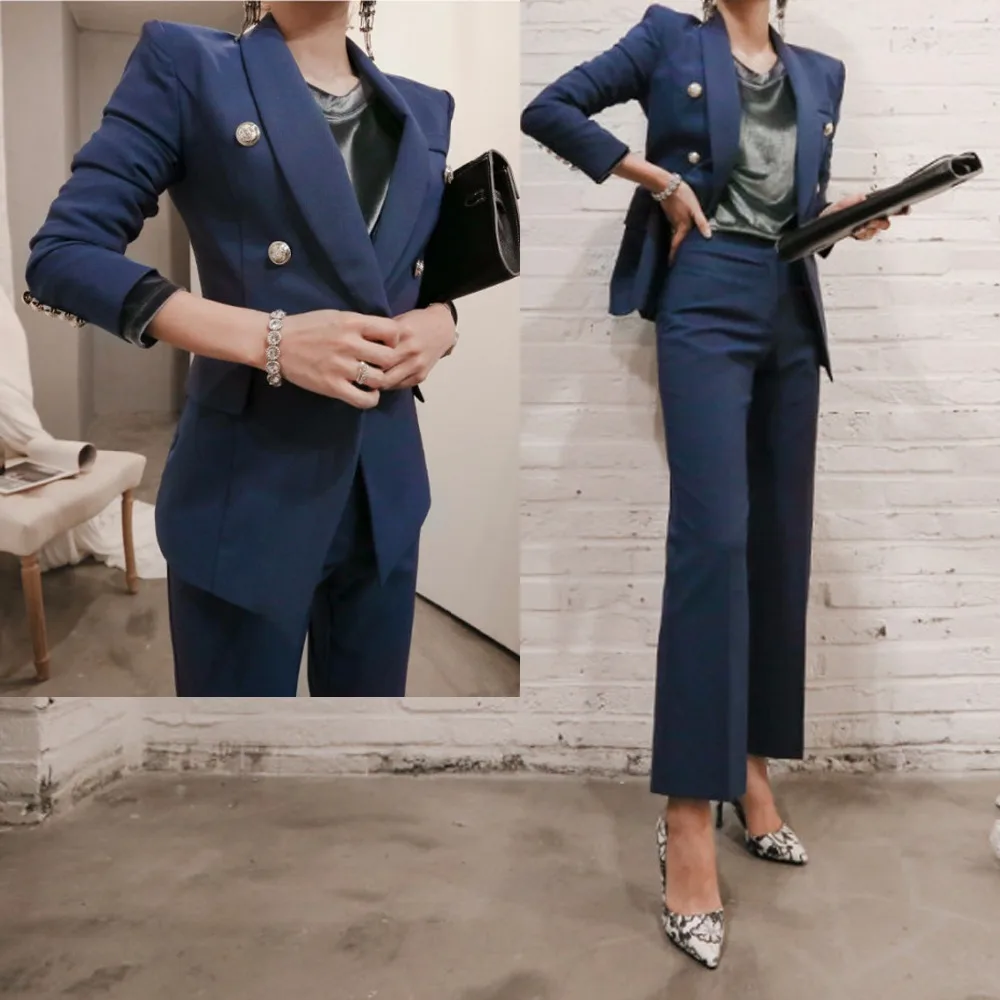 new self-cultivation waist suit small suit coat temperament Ankle-Length Pants flared pants lady suit set T1021
new self-cultivation waist suit small suit coat temperament Ankle-Length Pants flared pants lady suit set T1021