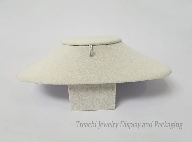 3pcs/lot Jewelry Display Wooden Mqnnequin Beige Suede Necklace Display Stand Elliptical Pendant Holder Horizontal Props
3pcs/lot Jewelry Display Wooden Mqnnequin Beige Suede Necklace Display Stand Elliptical Pendant Holder Horizontal Props