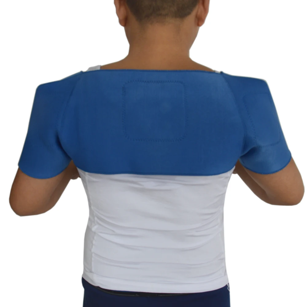 professional sports double shoulder support brace adjustable elastic nylon shoulder protector free shipping
professional sports double shoulder support brace adjustable elastic nylon shoulder protector free shipping