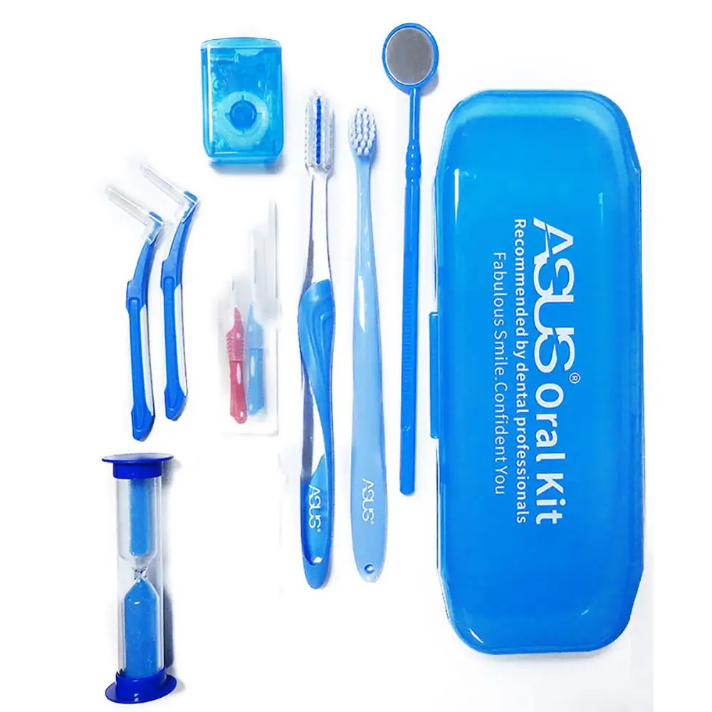 Oral Clean Tool Orthodontic Oral Care Kit Toothbrush Mouth Mirror Interdental Brush Dental Floss Orthodontic Clean Suits
Oral Clean Tool Orthodontic Oral Care Kit Toothbrush Mouth Mirror Interdental Brush Dental Floss Orthodontic Clean Suits