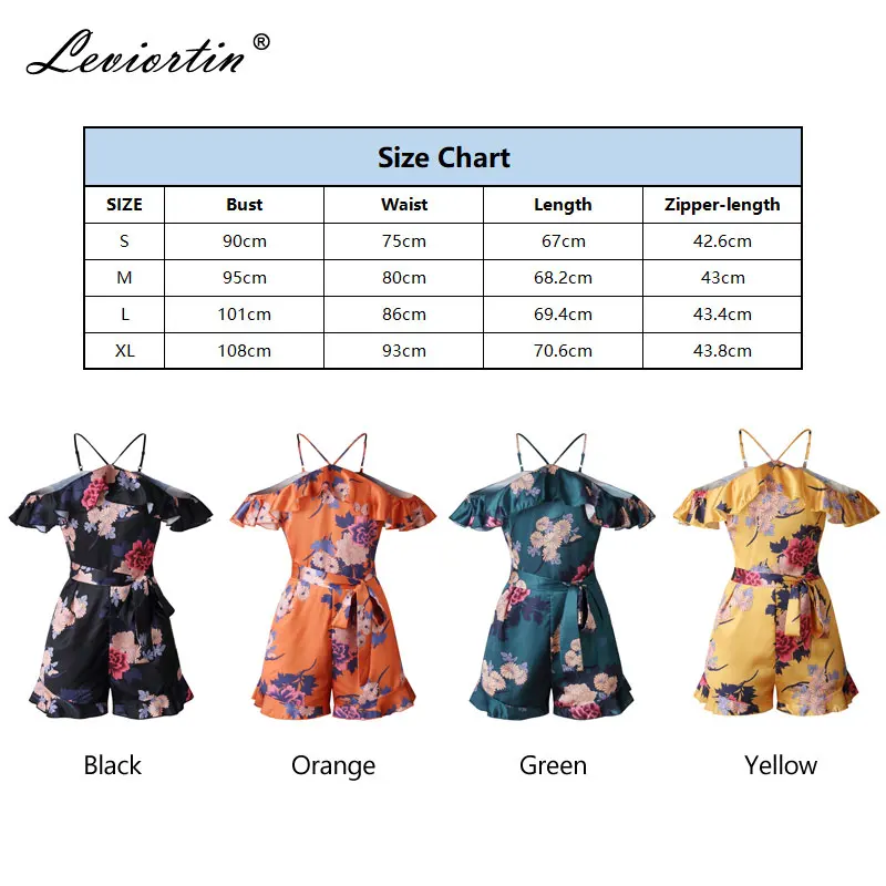 Floral Romper Print Multicolor Vacation Bohemian Beach Playsuit Women 2019 Summer Off Shoulder Halter Sleeveless Boho Jumpsuit
Floral Romper Print Multicolor Vacation Bohemian Beach Playsuit Women 2019 Summer Off Shoulder Halter Sleeveless Boho Jumpsuit