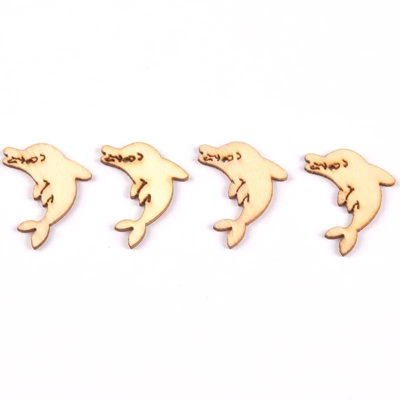 50pcs dolphin pattern Natural wooden Scrapbooking Carft for Home decoration diy Handmade Craft 22x30mm MT1718
50pcs dolphin pattern Natural wooden Scrapbooking Carft for Home decoration diy Handmade Craft 22x30mm MT1718