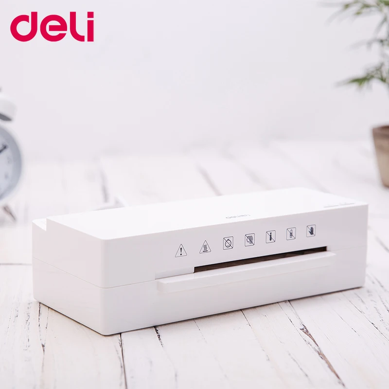 Deli 2897 cold&hot laminator A6 simple convenient quick small size household stable good quality fashionable laminator
Deli 2897 cold&hot laminator A6 simple convenient quick small size household stable good quality fashionable laminator