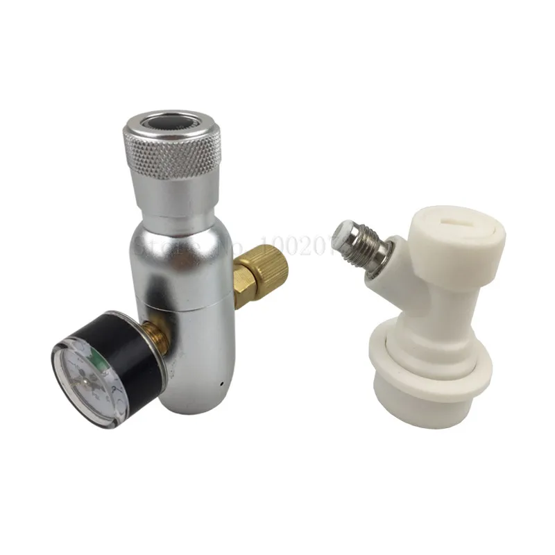 Regulator CO2 Charger Kit Premium Regulated with Gas Disconnect for Home Brew Draft Beer Kegerator Soda
Regulator CO2 Charger Kit Premium Regulated with Gas Disconnect for Home Brew Draft Beer Kegerator Soda