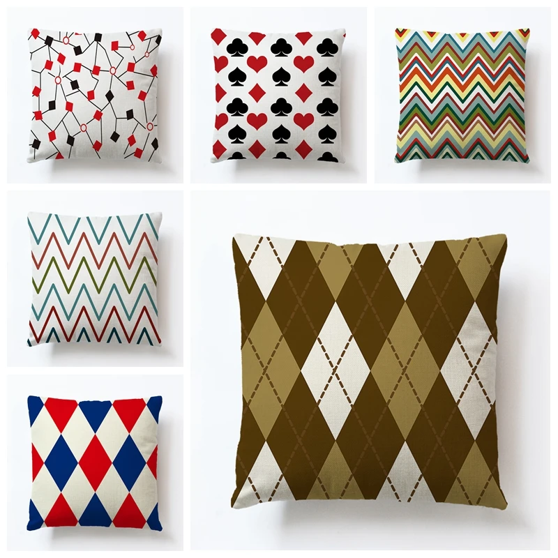 RUBYLOVE Flax Pillow Sleeve Simple About 45*45cm Sofa Pillow Sleeve Geometric Pattern Cushion Sleeve Home Decor
RUBYLOVE Flax Pillow Sleeve Simple About 45*45cm Sofa Pillow Sleeve Geometric Pattern Cushion Sleeve Home Decor