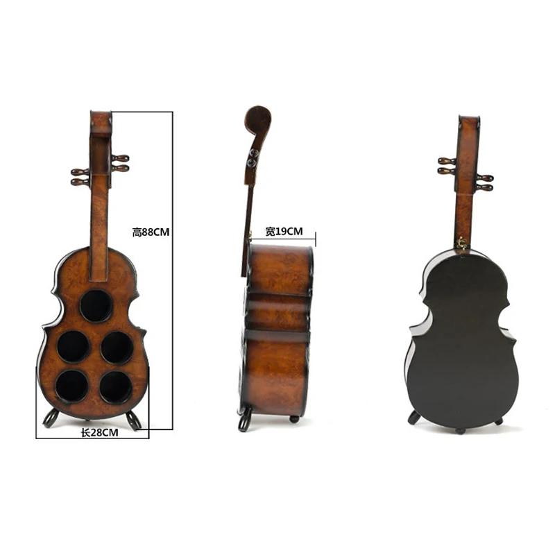 Fashion 5 Slots Wine Storage Rack Violin Wine Rack Folding Wine Organizer Shelf Home Decoration Wine Display Shelf
Fashion 5 Slots Wine Storage Rack Violin Wine Rack Folding Wine Organizer Shelf Home Decoration Wine Display Shelf
