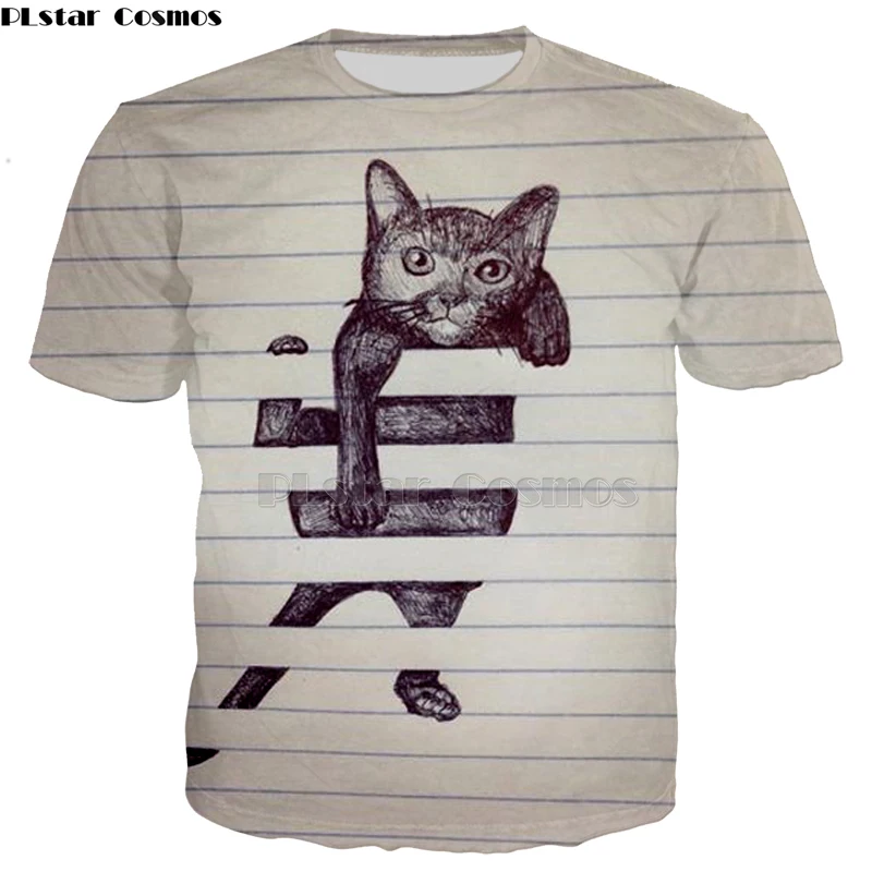 lovely art cat Print Casual Harajuku Unisex T-Shirt Summer Short sleeve Casual Round neck Cheap Clothes streetwear Femme shirt
lovely art cat Print Casual Harajuku Unisex T-Shirt Summer Short sleeve Casual Round neck Cheap Clothes streetwear Femme shirt