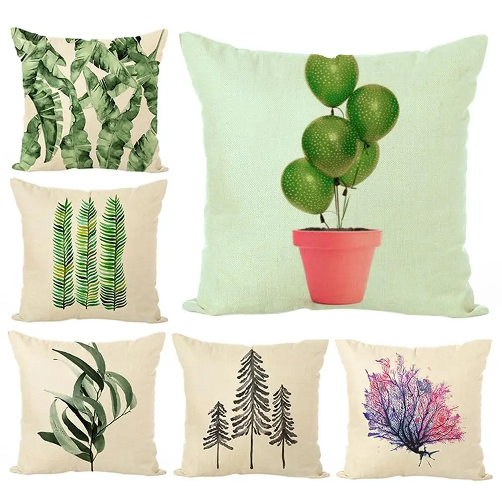 45x45cm Plants Pattern Pillow Case Cushion Cover Home Cafe Sofa Bed Car Decor Useful
45x45cm Plants Pattern Pillow Case Cushion Cover Home Cafe Sofa Bed Car Decor Useful