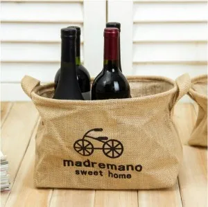 Fashion Linen storage basket linen storage bag bicycle design 30*18cm free shipping
Fashion Linen storage basket linen storage bag bicycle design 30*18cm free shipping