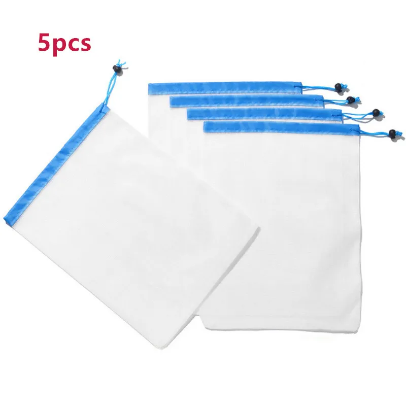5pcs Reusable Mesh Produce Bag fruit and vegetable bag Washable Eco Friendly Bag Grocery Shopping Storage bag toys bag
5pcs Reusable Mesh Produce Bag fruit and vegetable bag Washable Eco Friendly Bag Grocery Shopping Storage bag toys bag
