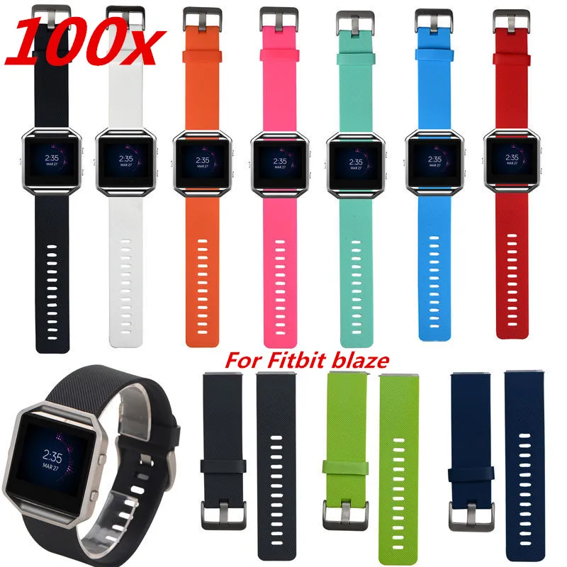 FREE DHL X 100 PCS LOT Replacement Classic Silicone Band Strap Wristband Bracelet For Fitbit Blaze Watch Band
FREE DHL X 100 PCS LOT Replacement Classic Silicone Band Strap Wristband Bracelet For Fitbit Blaze Watch Band