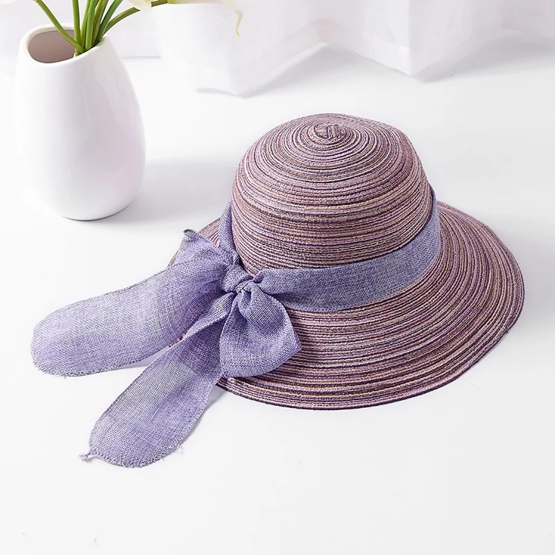 Mingjiebihuo Spring summer ladies beach shade sun hat folding portable straw hat Korean version of the new basin cap
Mingjiebihuo Spring summer ladies beach shade sun hat folding portable straw hat Korean version of the new basin cap